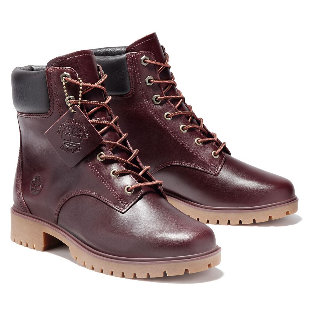 Bocanci 6-Inch Timberland Dama Visinii - Jayne Waterproof - Romania - LYQNEJ978